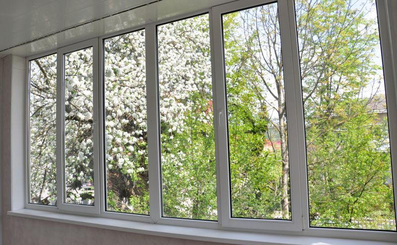 Modern Windows with Decorative Frames